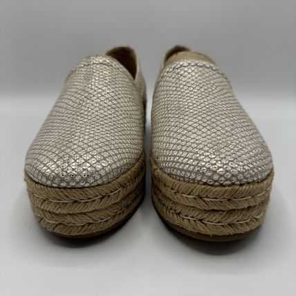 Naturalizer Thea 3.0 Cream Snake Flats 6M New Women’s Espadrille