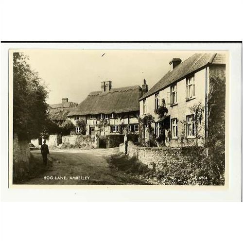 Sussex AMBERLEY Hog Lane Postcard by Valentine (K 6904)