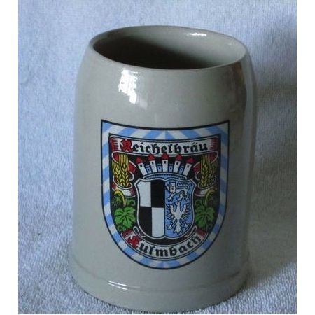 Reichelbrau Kulmbach 0.5 L Stoneware Beer Mug Stein Wick-Werke German