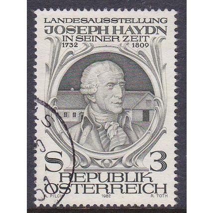 AUSTRIA 1982 HAYDN EXHIBITION USED