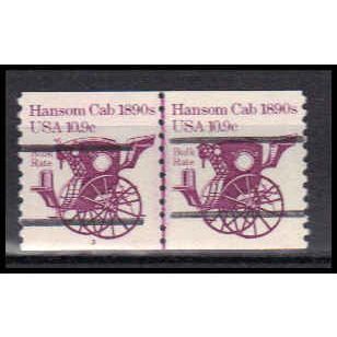 1904a 10.9c Hansom Cab Fine MNH Dry Gum CNP Left 3 Line Gap PA0436