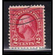 Used 634 2c George Washington Barely Clears K0368