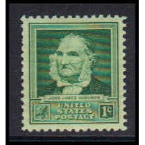 874 1c John Audubon Fine MNH KA3356