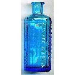 Jaundice Bitters Replica Wheaton Miniature Collectible Glass Bottle 1