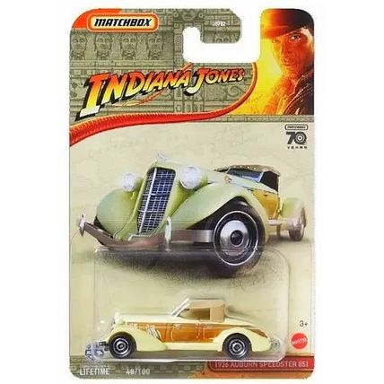 Matchbox - 1936 Auburn Speedster 851: '23 MBX 70 Years #48/100 *Indiana Jones*