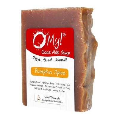 O My! Goat Milk Soap Bar - Made with Farm-Fresh Goat Milk - Moisturizes skin ...