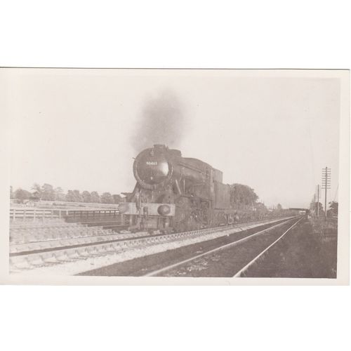 Railway Photo WD Austerity 90465 Beningbrough - Tollerton 1951 2-8-0 Loco