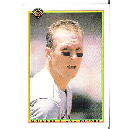 1990 Bowman baseball card Cal Ripken Jr. #255 NM - HOF-Orioles