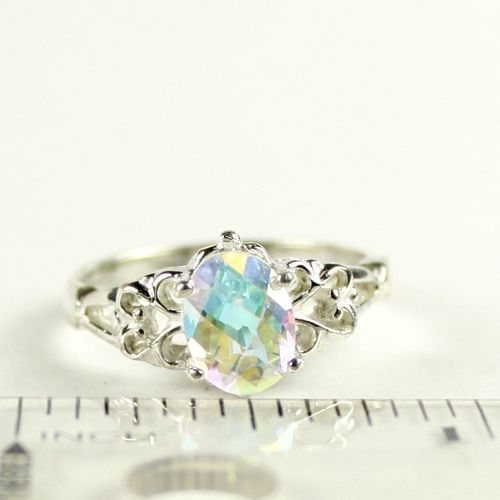 Mercury Mist Topaz, 925 Sterling Silver Ring, SR302