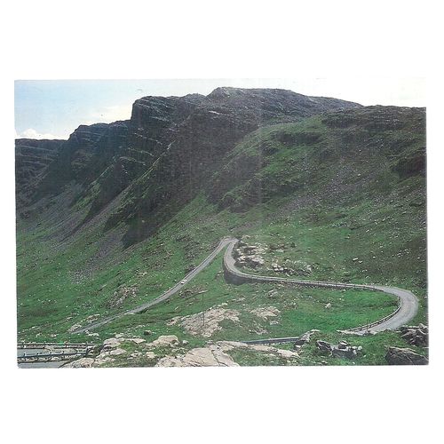 HAIRPIN BEND, APPLECROSS, Ross-shire unused vintage postcard by Whiteholme =