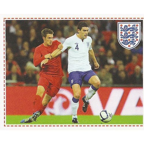 Topps ENGLAND 2012 Stickers: No.83 - England Midfielder: Barry (Gareth)