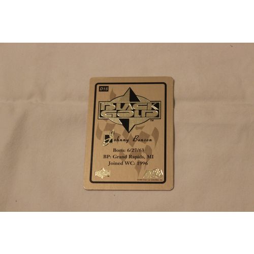 Johnny Benson 1996 Finish Line BLACK GOLD NO. D15