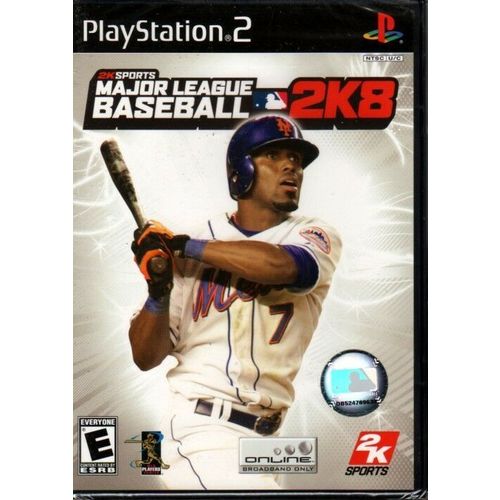 2K Sports: Major League Baseball 2K8 (Playstation 2, 2008) - FACTORY SEALED!