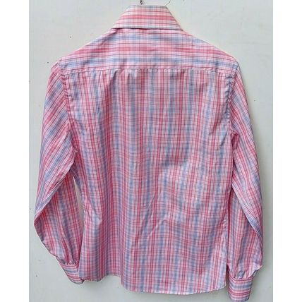 NEW UNWORN WOMENS TURNBULL & ASSER MULTI CHECK COLOUR L/S SHIRT SIZE UK10- US 6