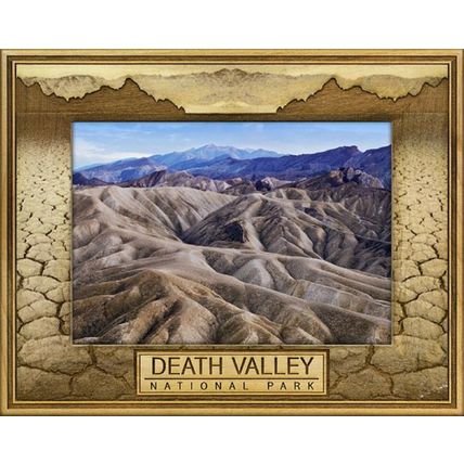 Death Valley National Park Laser Engraved Wood Picture Frame (5 x 7)