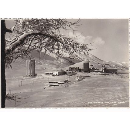 Sestriere m.2035 Italy RP postcard unused VGC