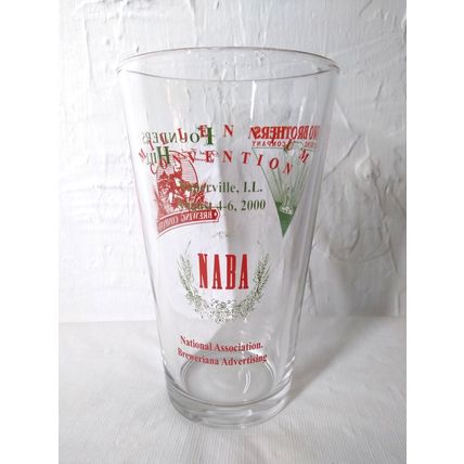 Founders Hill Naperville, IL, 2000 Beer Shaker Glass approx. 12 oz. Fast Ship!