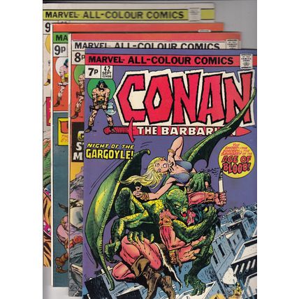 Conan 5 issues for £30 - 42, 47, 50, 51, 52 - 1974 - Very Fine/N - REDUCED PRICE