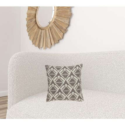 Antique Light Toned Throw Pillow