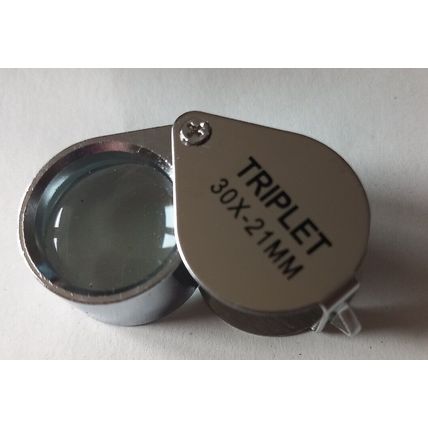 X30 Quality Jewellers Eye Jewelry Lens Glass Loupe Magnifier Magnifying Loop