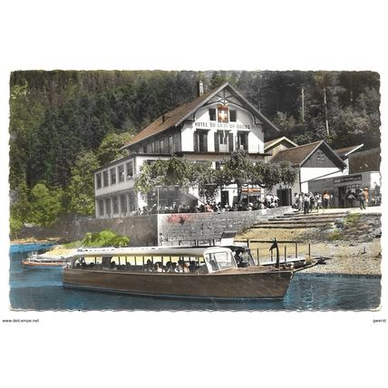 25 - VILLERS LE LAC - HOTEL DU SAUT DU DOUBS - PROPRIETAIRE CLAUDE MATTHEY