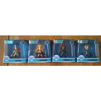 Joblot of 4x DC Metalfigs - NEW - Batgirl\Catwoman\Poison Ivy\Supergirl