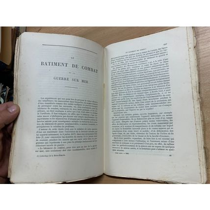RARE* 1 AOUT 1886 "REVUE DES DEUX MONDES" FRENCH LARGE PAPERBACK BOOK (P3)