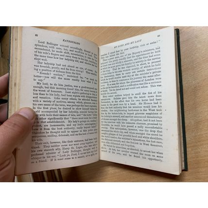 VINTAGE G J WHYTE-MELVILLE "KATERFELTO" FICTION HARDBACK BOOK (P3)