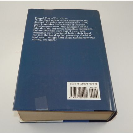 Charles Dickens Four Novels 1992 HC DJ Barnes Noble Edition