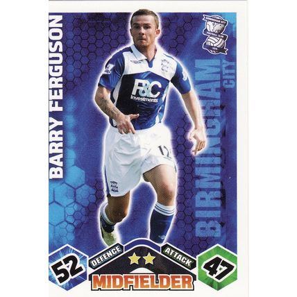 Match Attax 2009/2010 Barry Ferguson Birmingham City