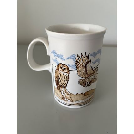DUNOON BARN OWLS VINTAGE MUG