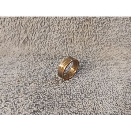 1970 Washington Quarters, Handmade Coin Ring, Size 6 1/2
