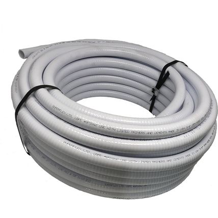 Sealproof 2" Dia Flexible PVC Pipe, Pool and Spa Hose, Schedule 40 Tubing, Made