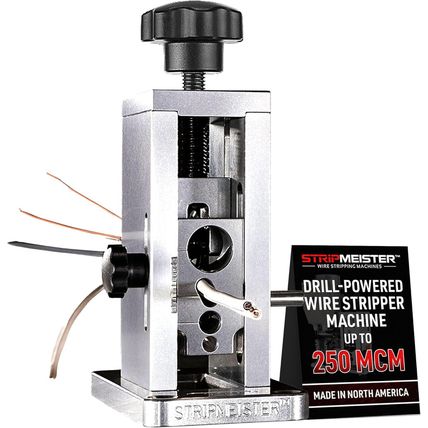 Stripmeister Original Drill-Powered Wire Stripper Machine - Manual Wire Strippin