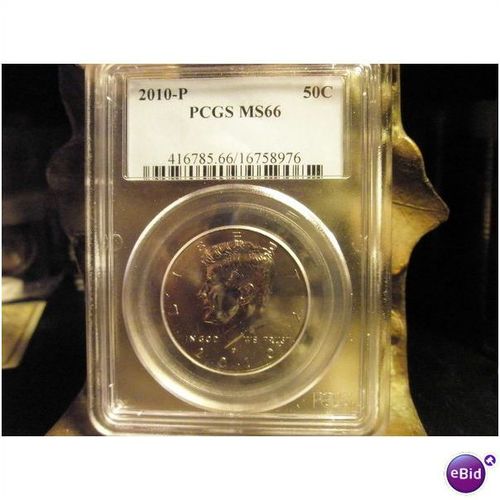 2010 P PCGS MS66 Kennedy Half Dollar (FRE SHIP)