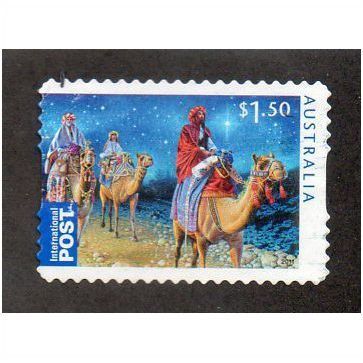 AUS 2011 $1.50 (S/A) 'CHRISTMAS' FINE USED (EBID3002)