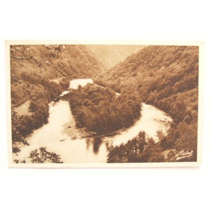 1950 postcard La Dordogne au Collet