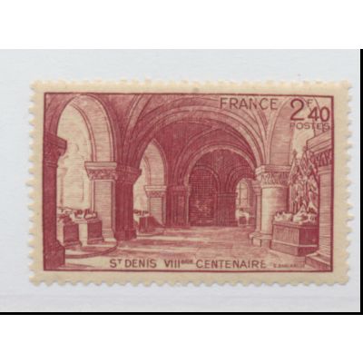 France Stamp Scott #498, Mint Hinged