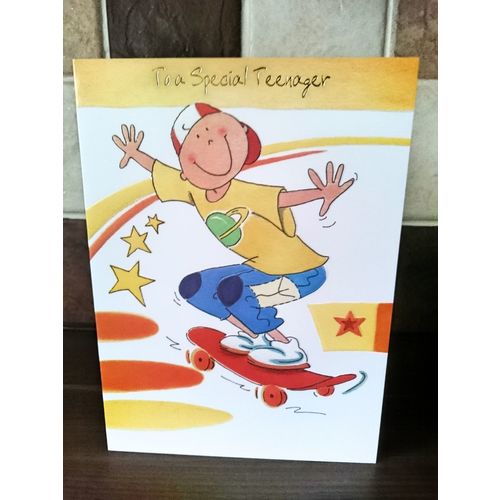 Teenager birthday card - 002