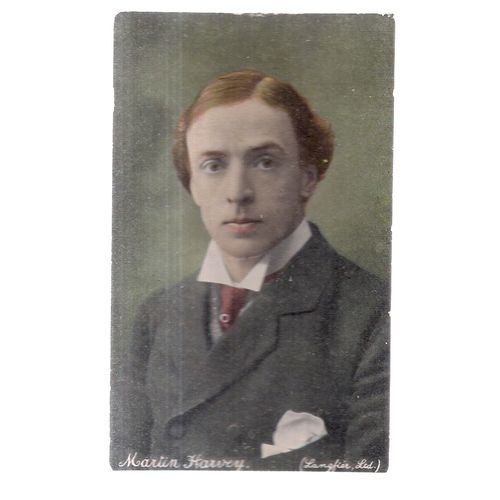 JOHN MARTIN HARVEY actor.. unused vintage postcard by Shurey's Publications =