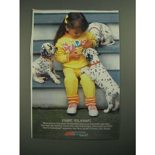1987 Kmart Garanimal Clothes Ad
