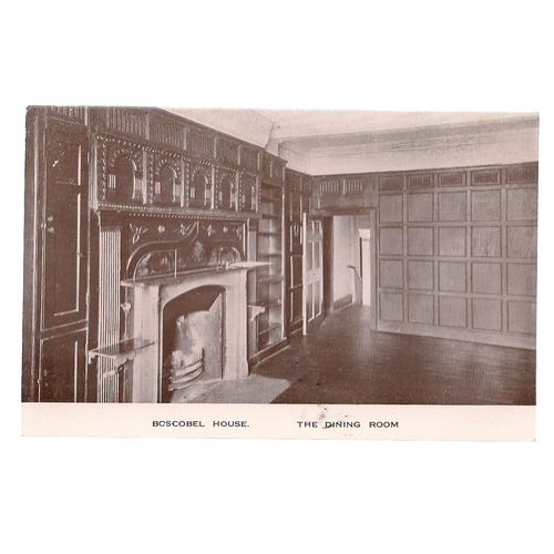 BOSCOBEL HOUSE, SHROPSHIRE. unused vintage postcard by Bennett Clark =
