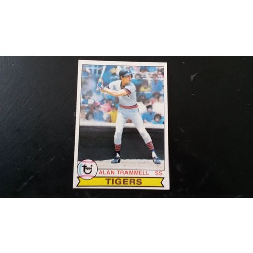 1979 Topps Card # 358 Alan Trammell Excellent (5) Detroit Tigers