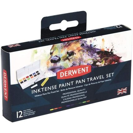 Derwent Inktense Permanent Paint Travel Set Palette #1, 2302636 [New&Sealed]