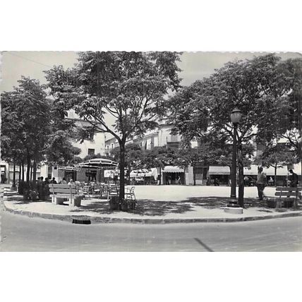 Palafrugell Plaza de Espana Spain Postcard unused VGC