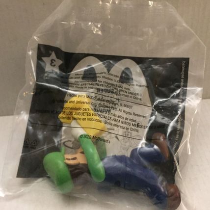 NEW McDonalds Super Mario Brothers Flashlight Luigi Happy Meal Toy #3