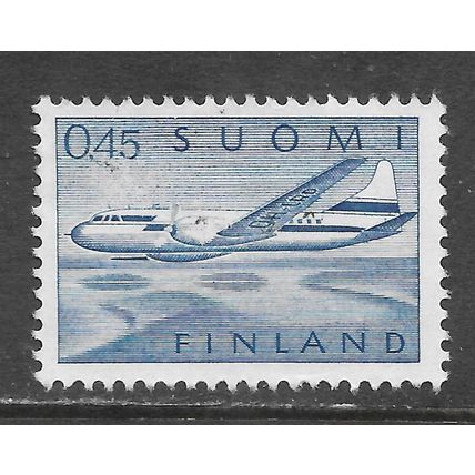 FINLAND AIRCRAFT FINNAIR 1963 AIR LINE PROP PLANE CONVAIR 440 USED