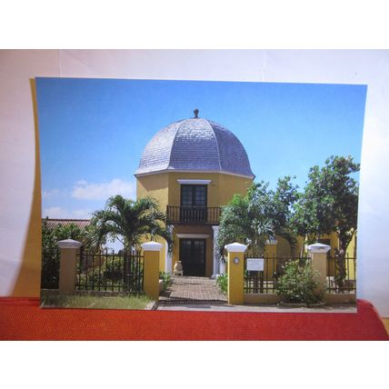 THE OCTAGON, CURACAO, NETHERLANDS ANTILLES, CARIBBEAN ISLAND unused postcard #