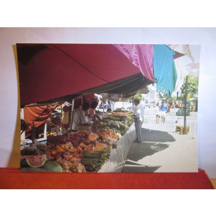 FLOATING MARKET, CURACAO, NETHERLANDS ANTILLES, CARIBBEAN unused postcard #