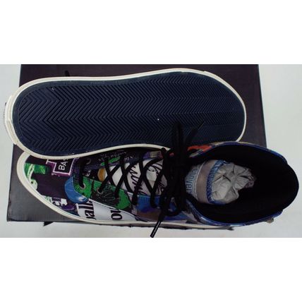 New Mens 8 Converse Skid Grip Hi Egret Graffiti Shoes MSRP $110 170681C
